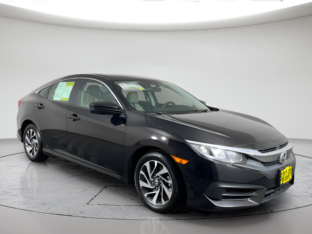 Used 2017 Black Honda EX image 2