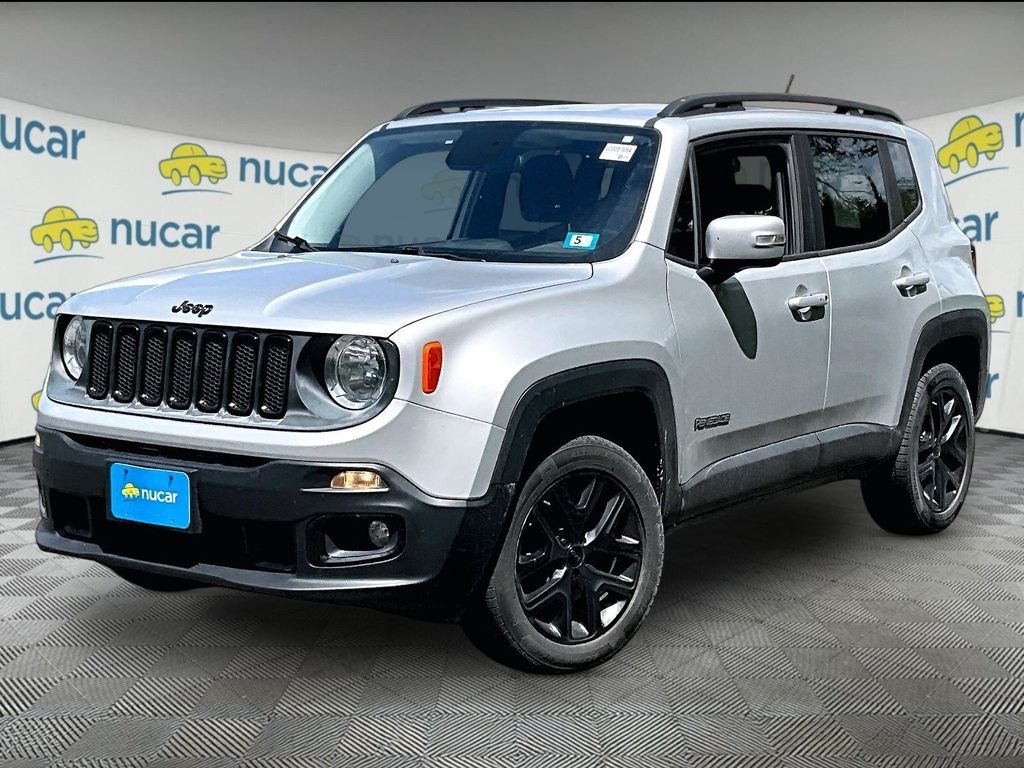 Used 2017 Glacier Metallic Jeep Altitude image 2