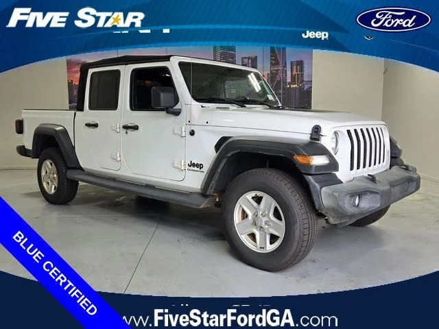 Used 2020 White Jeep Sport image 1