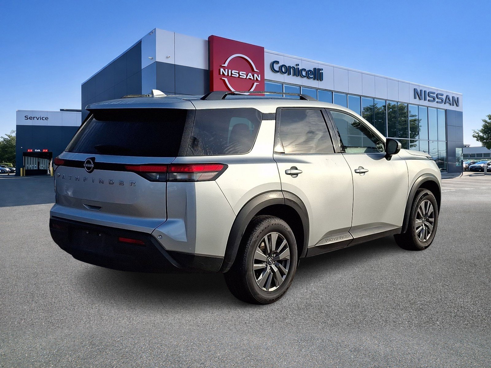 Used 2025 Brilliant Silver Metallic Nissan SV image 5