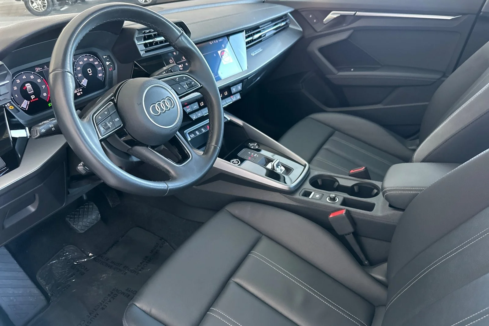 Used 2023 SILVER METALLIC Audi Premium image 9