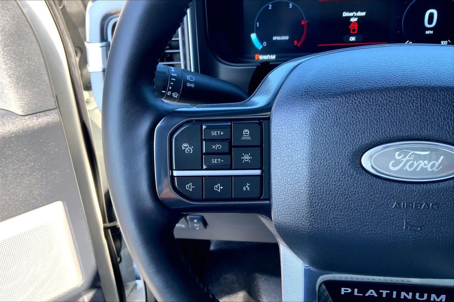 Used 2025 Star White Metallic Tri-Coat Ford Platinum image 21