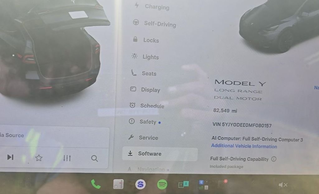Used 2021 Gray Tesla Long Range image 7