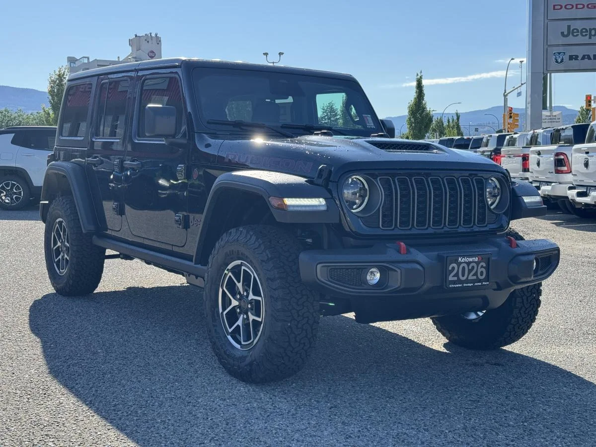 New 2026 Black Jeep Rubicon image 3