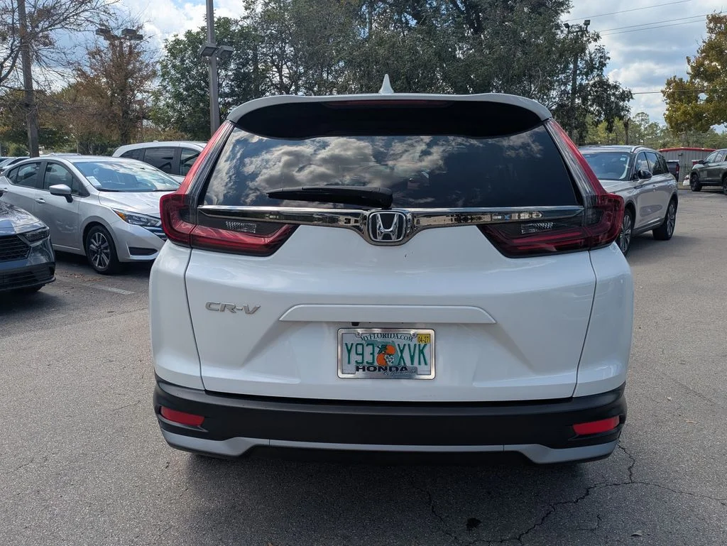 Certified Used 2022 Platinum White Pearl Honda EX image 5