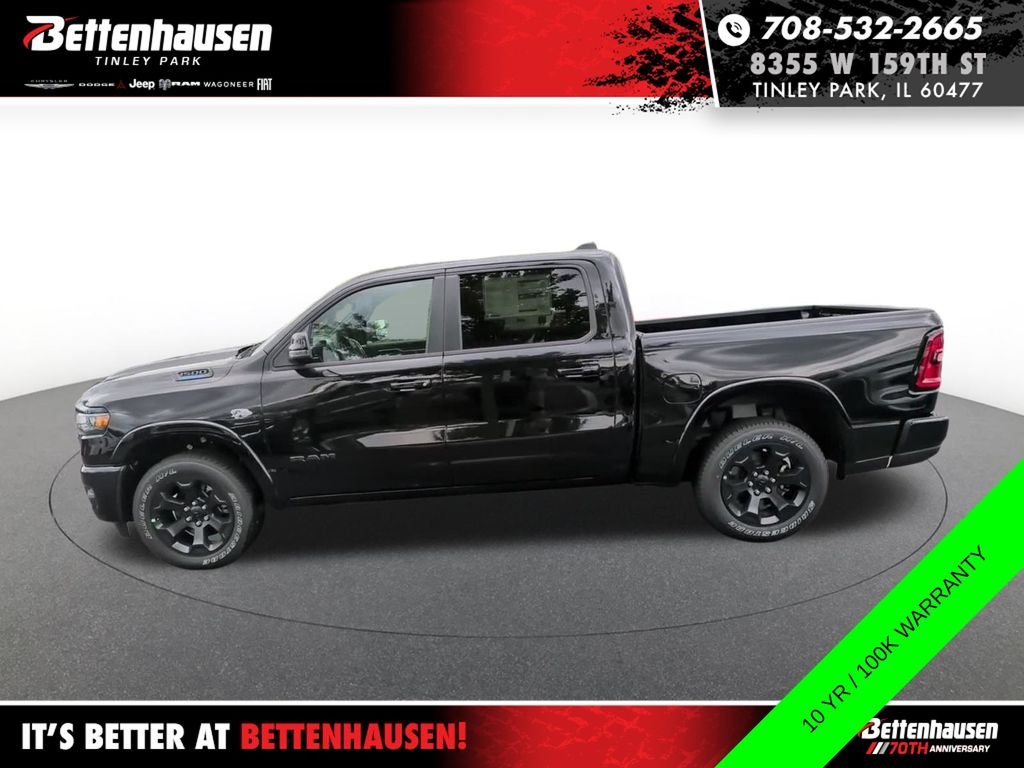 New 2026 Diamond Black Crystal Pearlcoat RAM Big Horn image 10