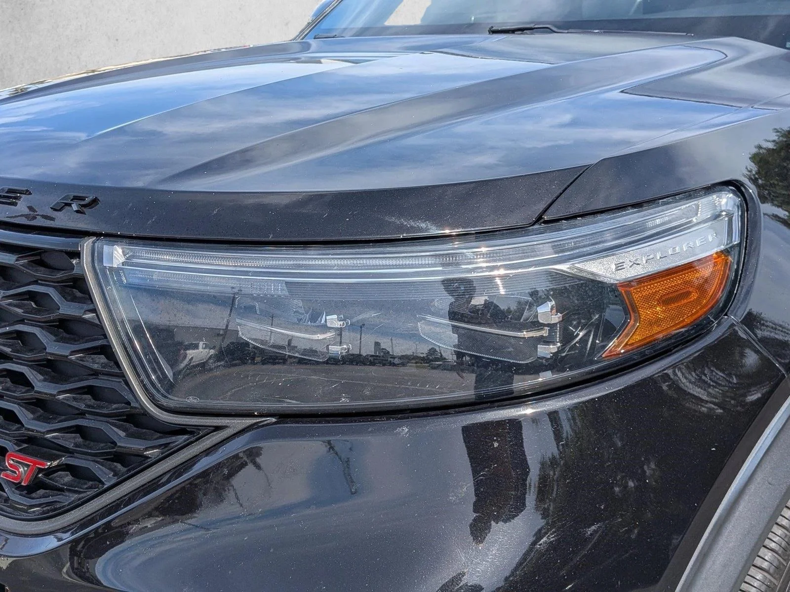 Used 2023 Agate Black Metallic Ford ST image 2