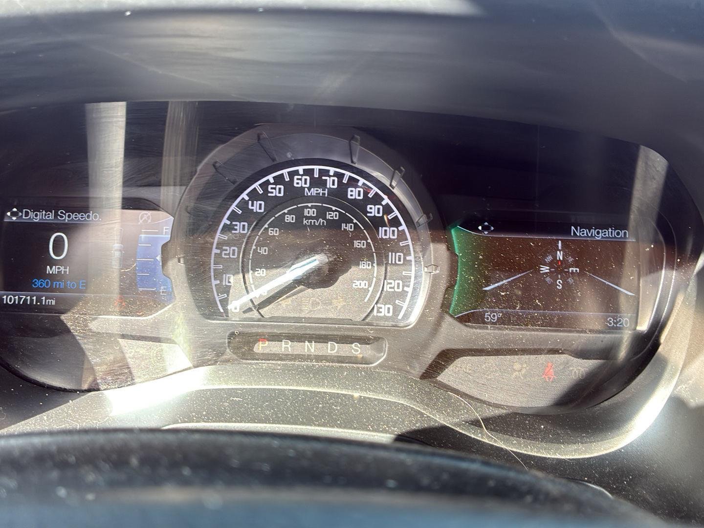Used 2020 Lightning Blue Ford LARIAT image 7