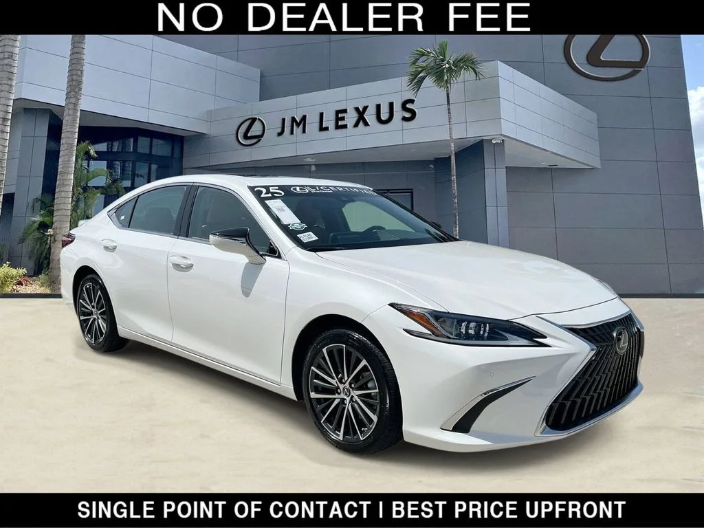 Certified Used 2025 EMINENT WHITE PEARL Lexus 300h image 1