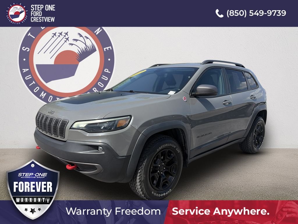 Used 2019 Sting Gray Clearcoat Jeep Trailhawk image 1