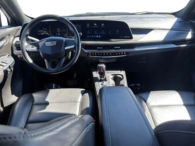 Used 2024 Argent Silver Metallic Cadillac AWD Premium Luxury image 14