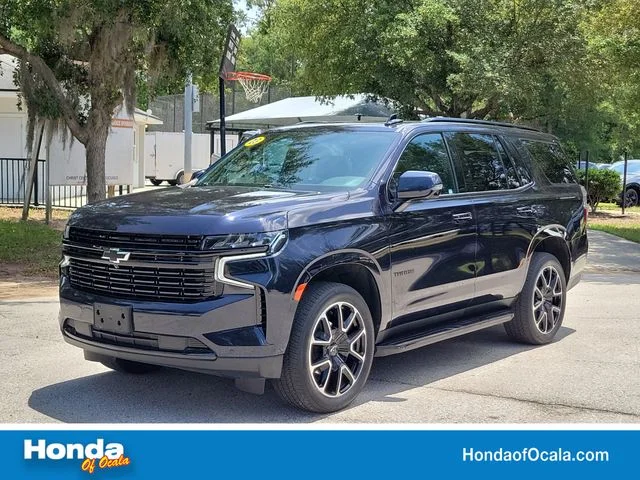 Used 2023 Midnight Blue Metallic Chevrolet RST image 1