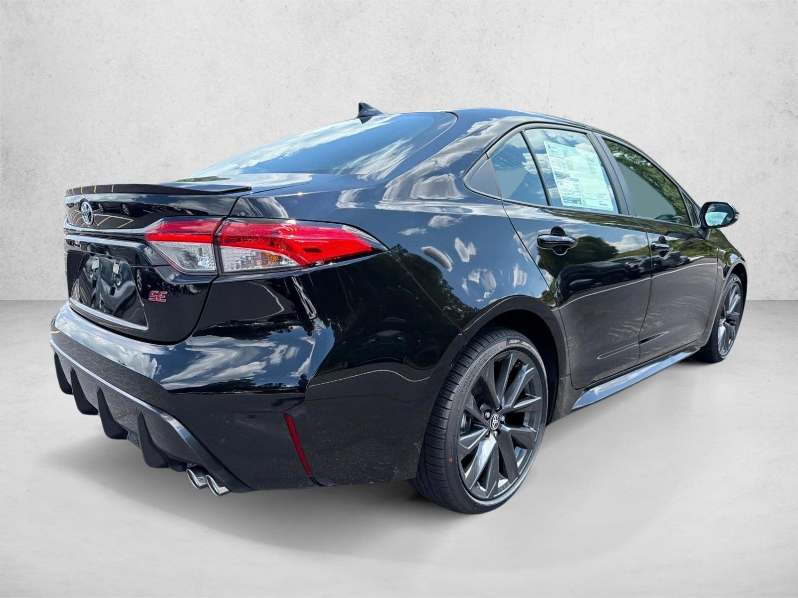 New 2026 Midnight Black Metallic Toyota SE image 3