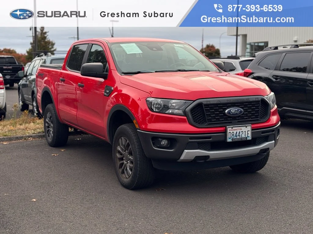 Used 2021 Race Red Ford XLT image 1