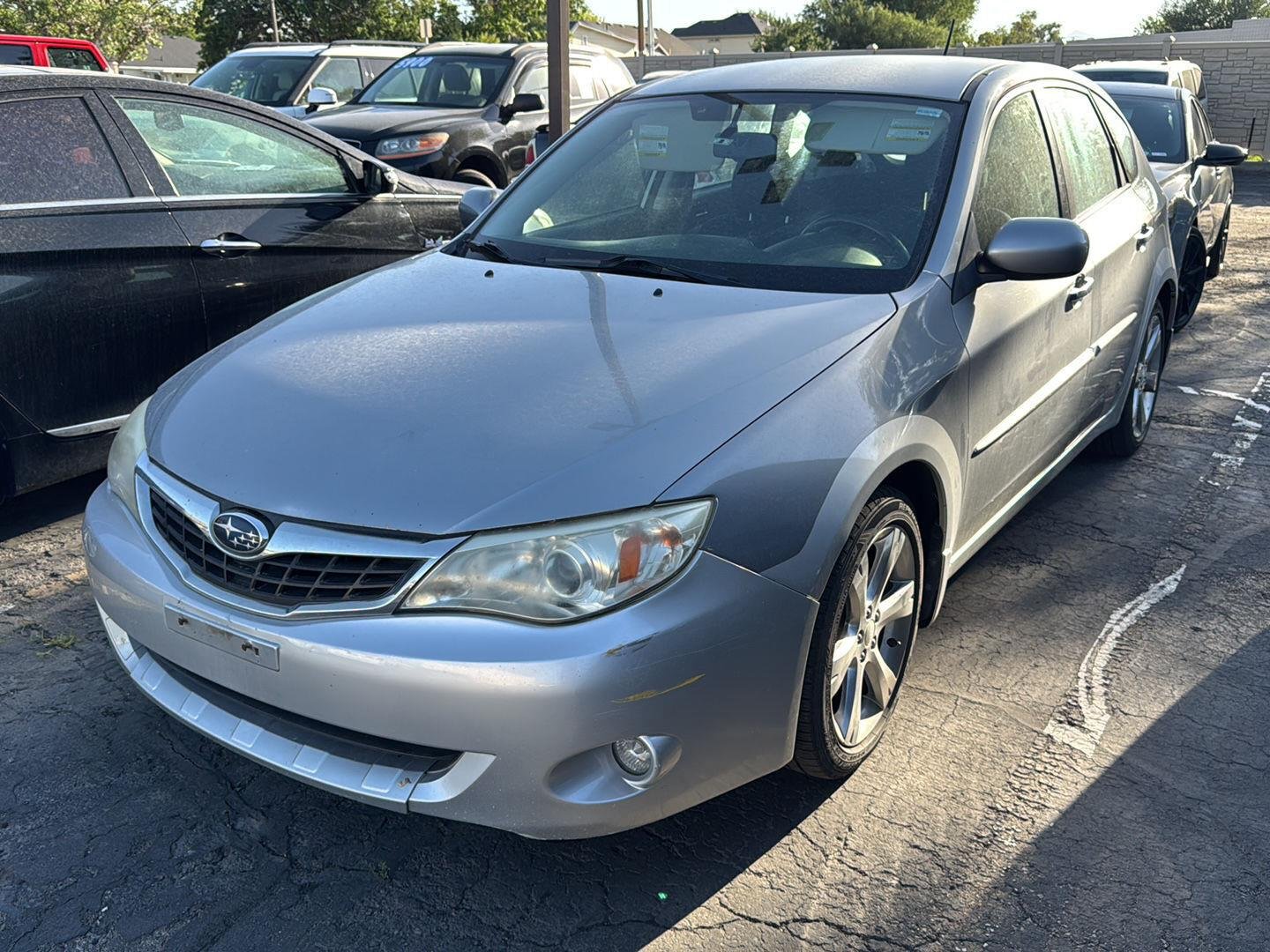 Used 2009 Steel Silver Metallic With Spark Silver Metallic Subaru Outback Sport image 1
