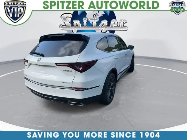 Used 2023 Platinum White Pearl Acura SH-AWD with A-Spec Package image 9