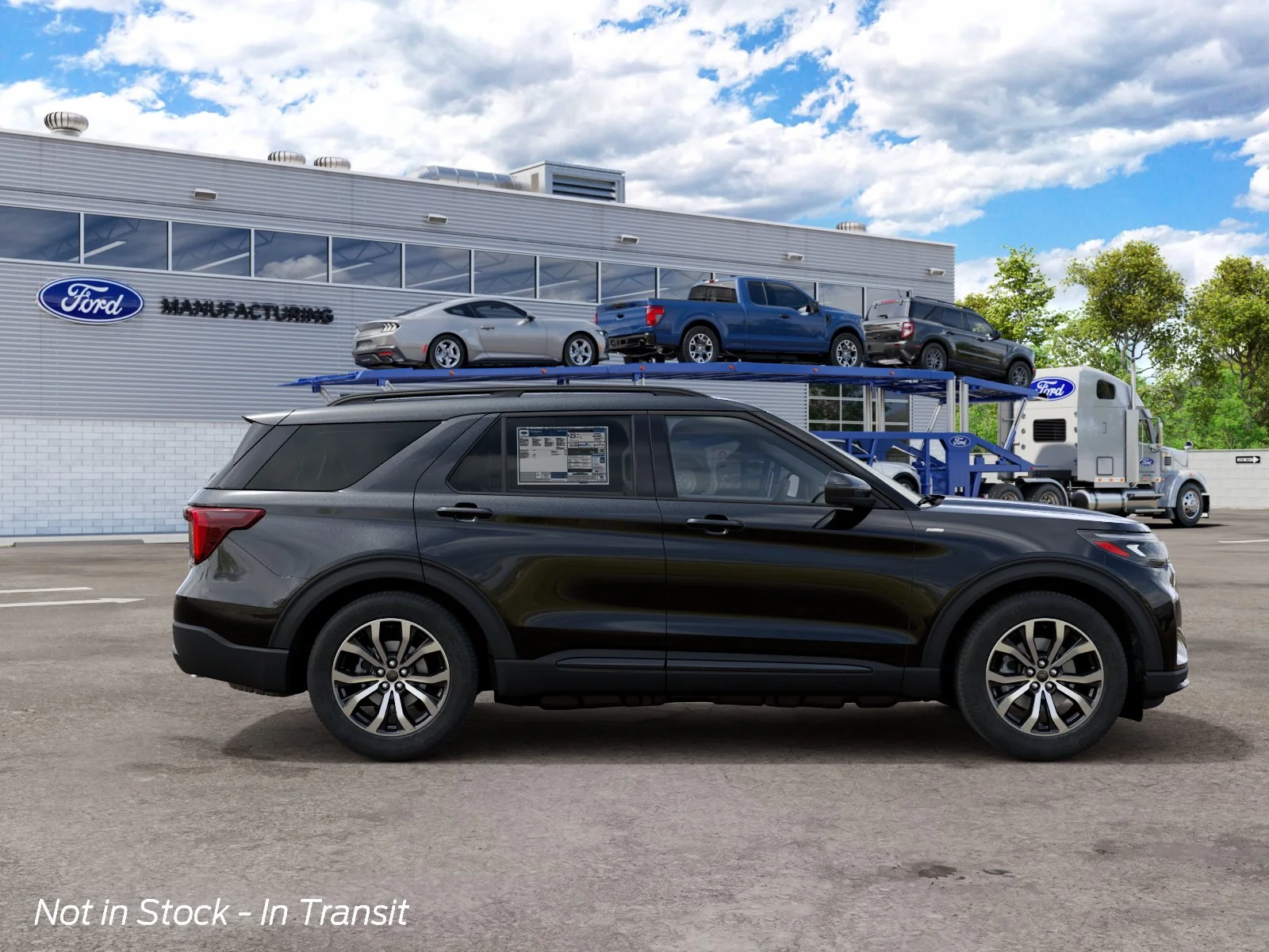 New 2027 Agate Black Metallic Ford ST-Line image 5