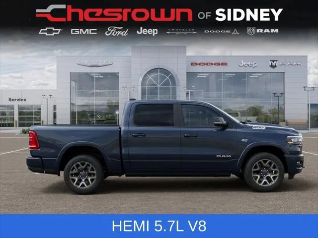 New 2026 Forged Blue Metallic Exterior Paint RAM LARAMIE image 47