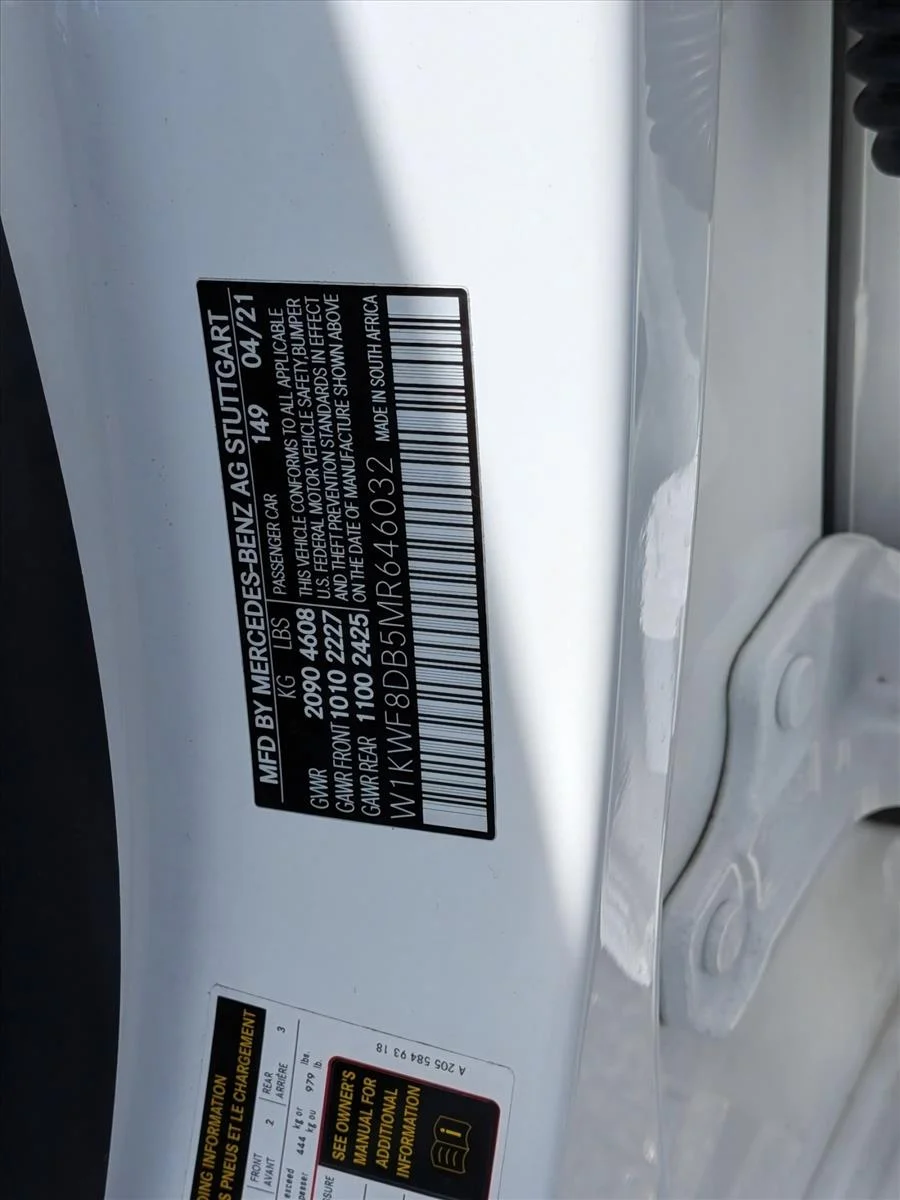 Used 2021 Polar White Mercedes-Benz C 300 image 25