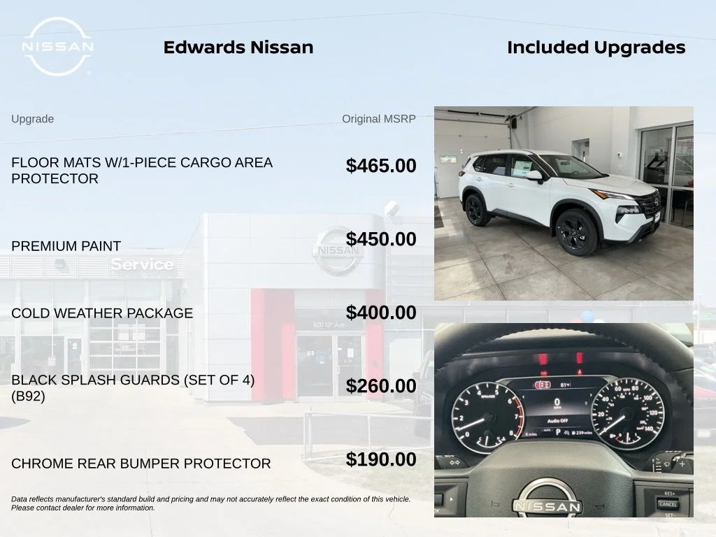 New 2026 White Nissan SV image 4