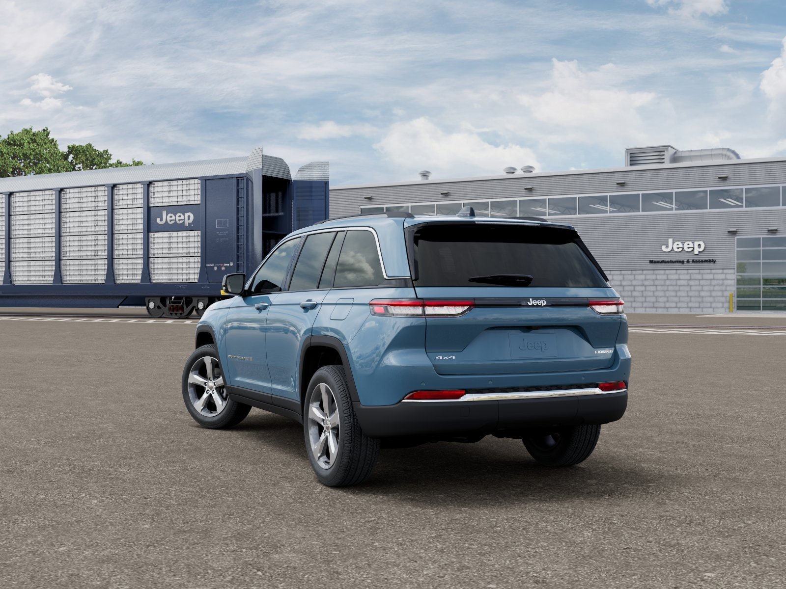 New 2026 Steel Blue Exterior Paint Jeep Limited image 3