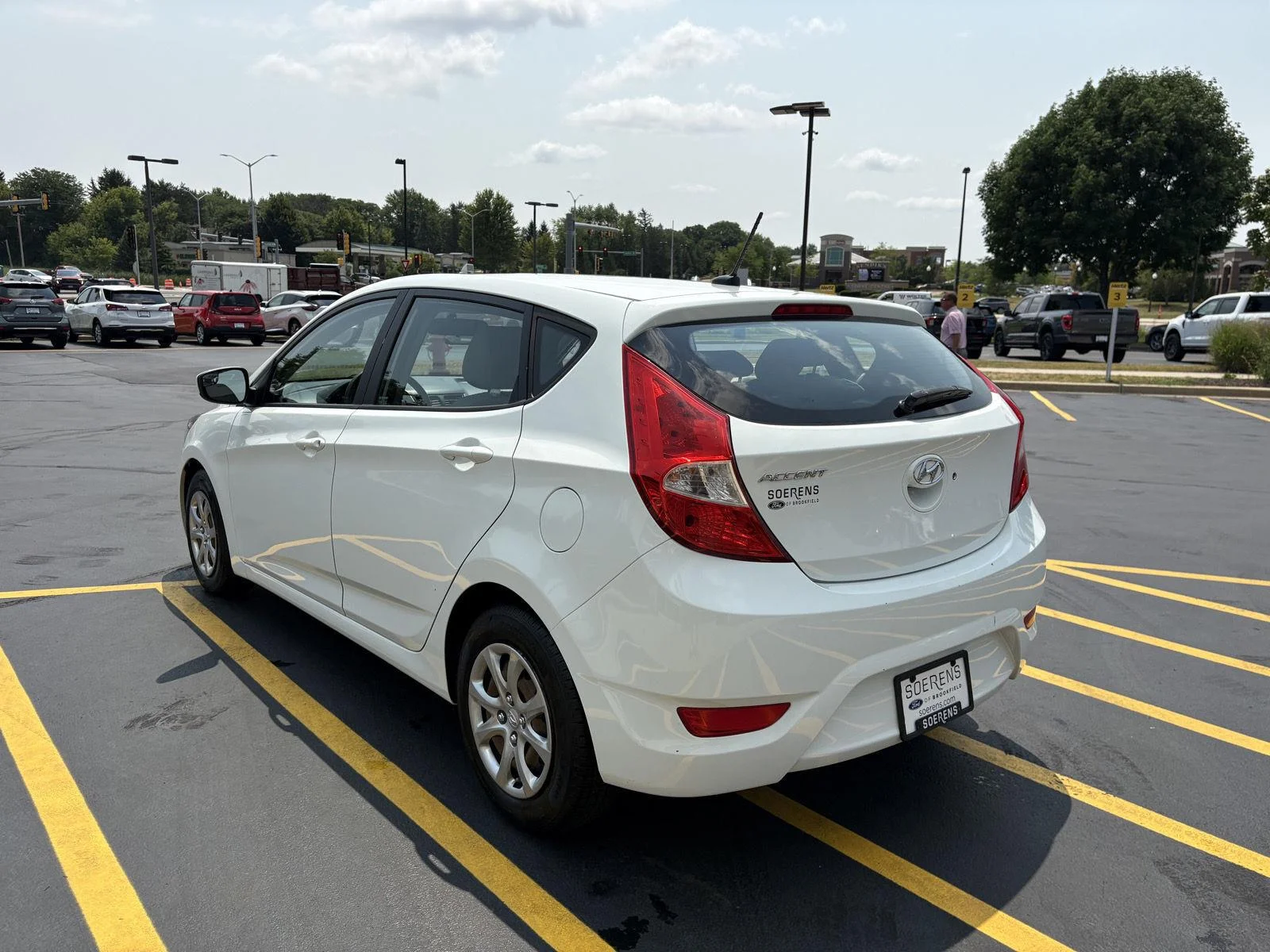 Used 2014 Century White Hyundai GS image 4