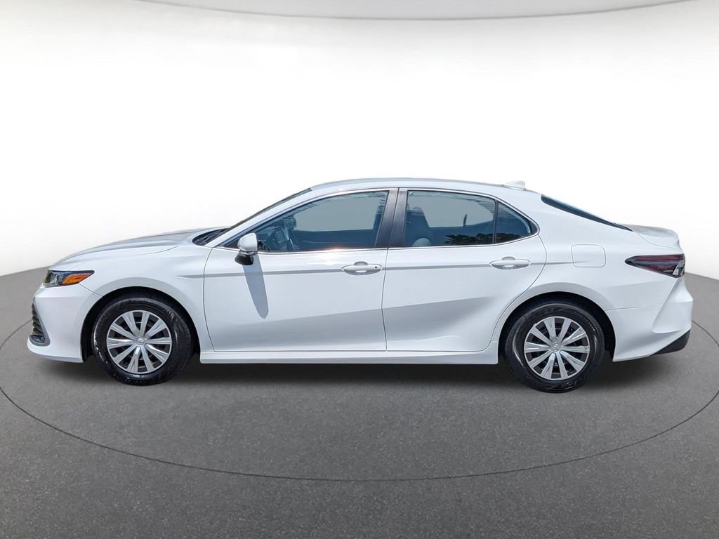 Certified Used 2023 White Toyota LE image 3