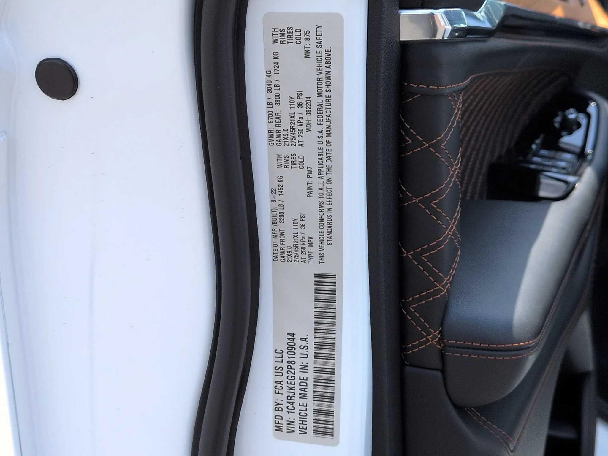 Used 2023 Bright White Clearcoat Jeep Summit Reserve image 34