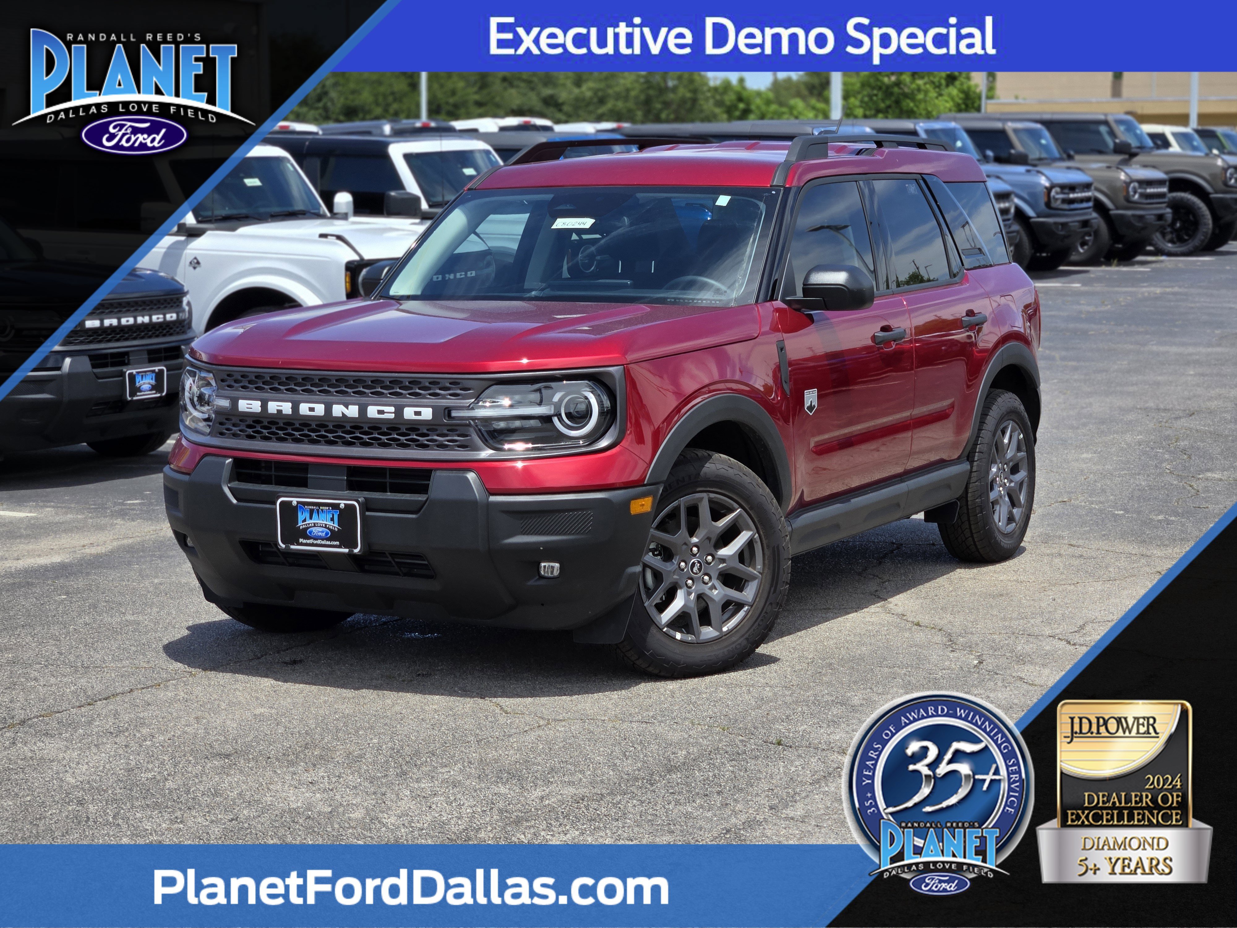 New 2025 Ruby Red Metallic Tc Ford Big Bend image 1