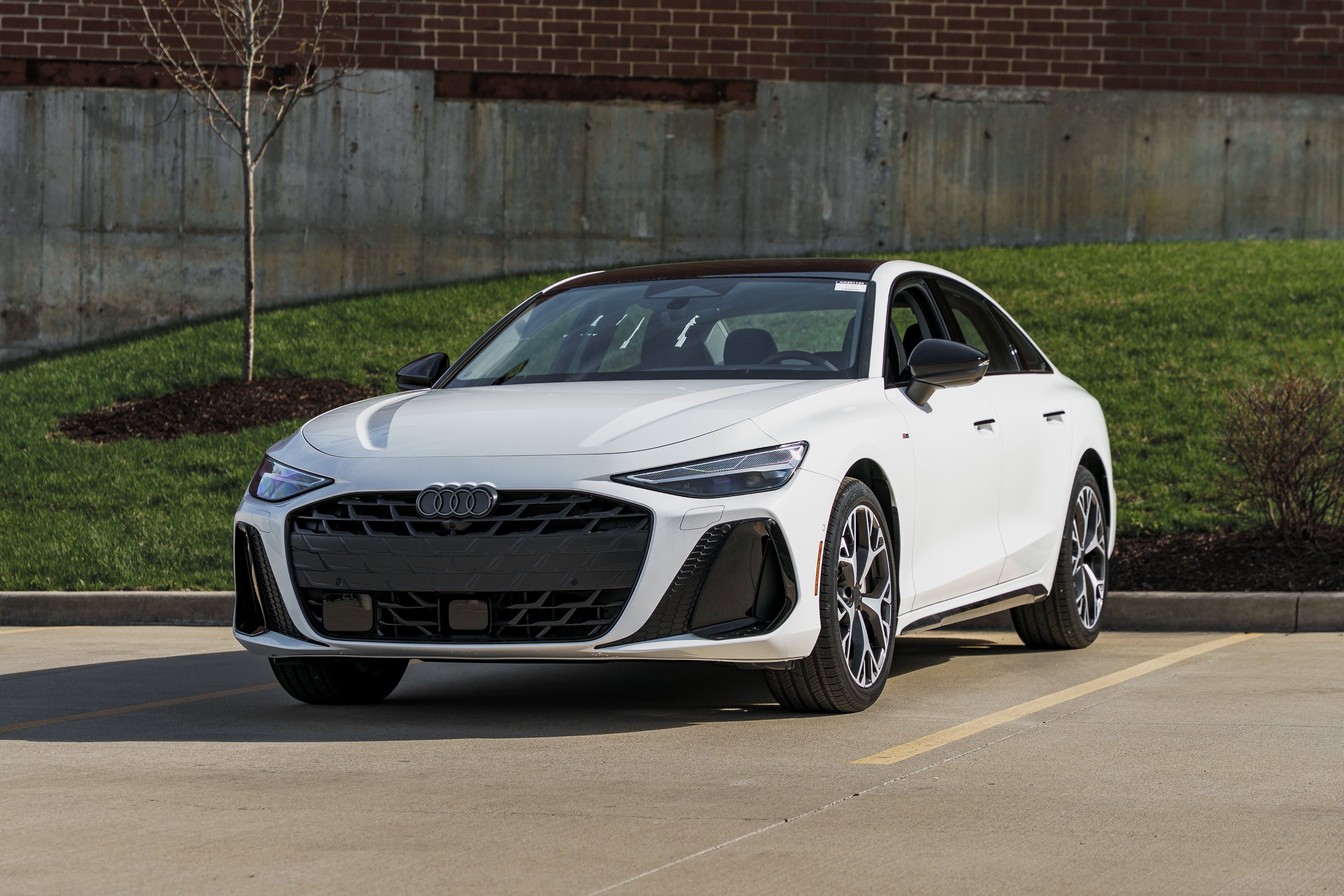 New 2026 Glacier White Metallic Audi Premium Plus image 7