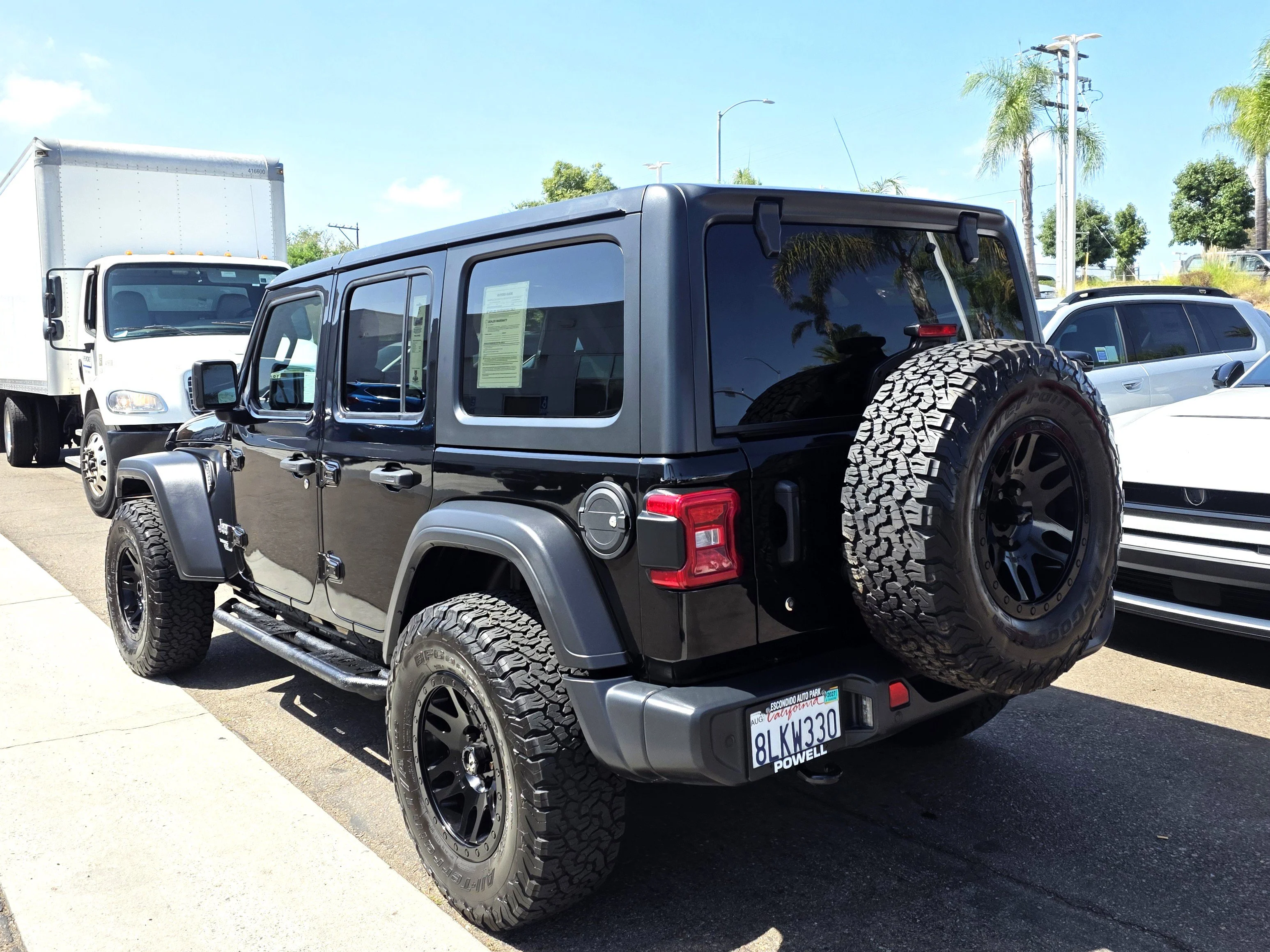 Used 2019 Black Clearcoat Jeep Unlimited Sport S image 3
