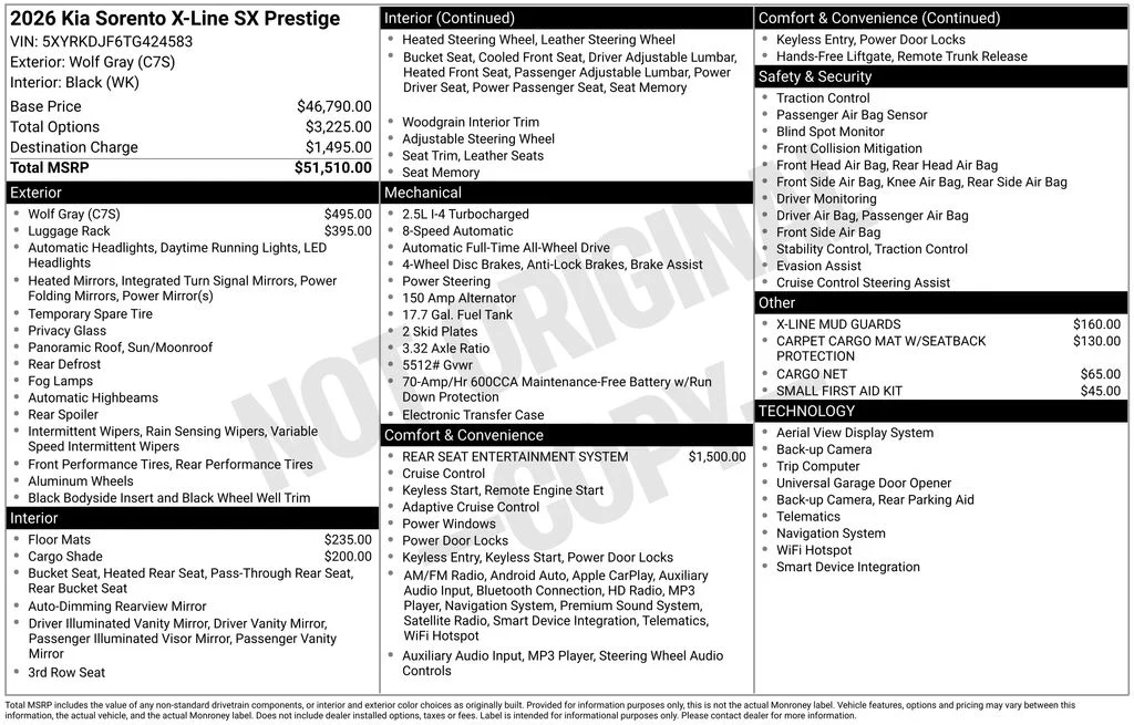 New 2026 Gray Kia X-Line SX Prestige image 29