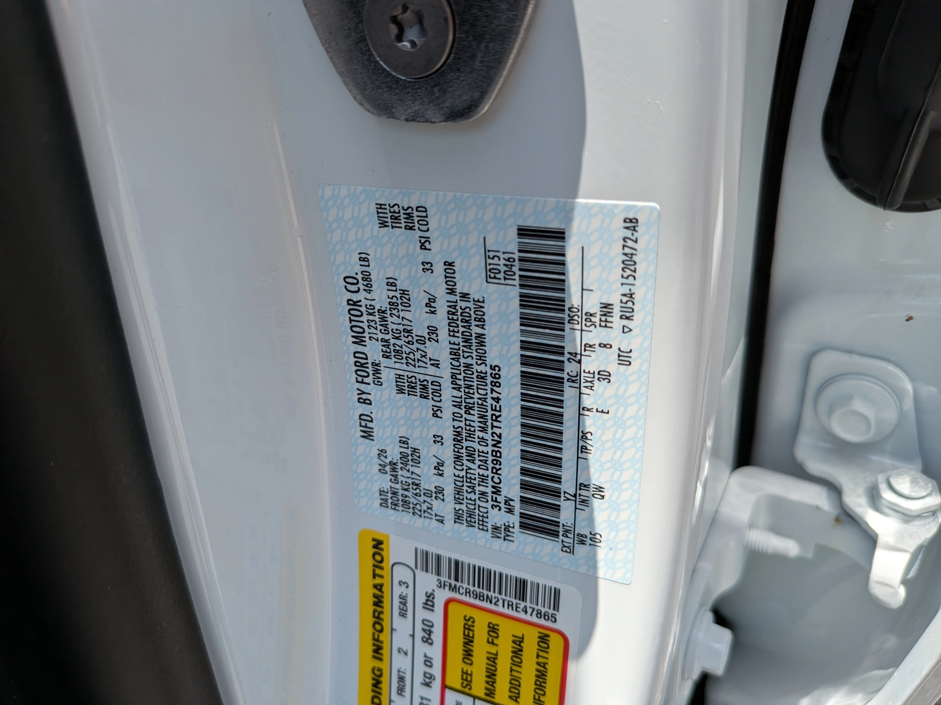 New 2026 Oxford White Ford Big Bend® image 33