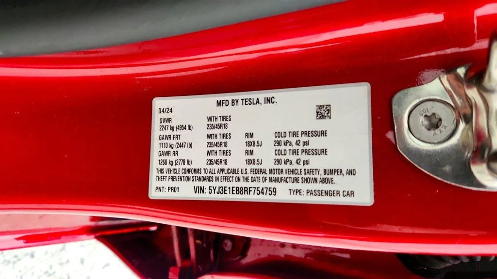 Used 2024 Ultra Red Tesla Long Range AWD image 21