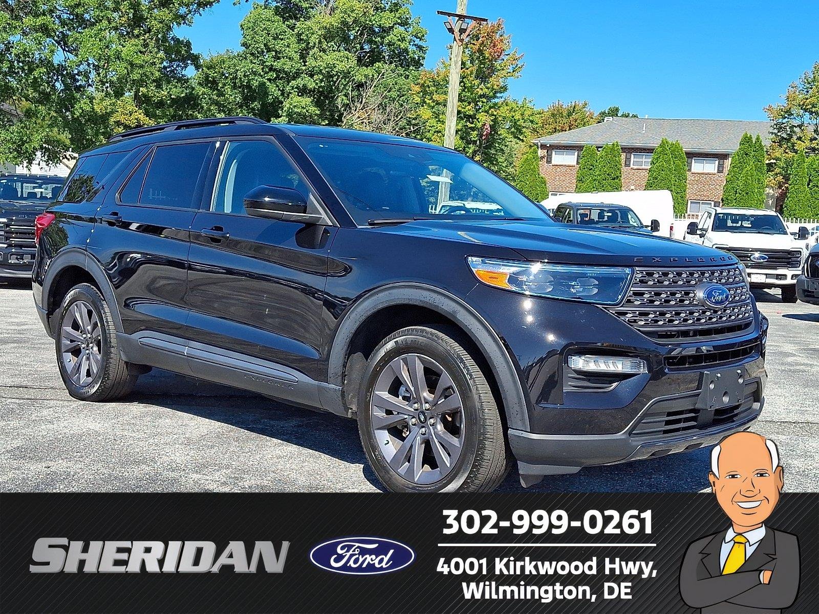 Used 2023 Agate Black Ford XLT image 1