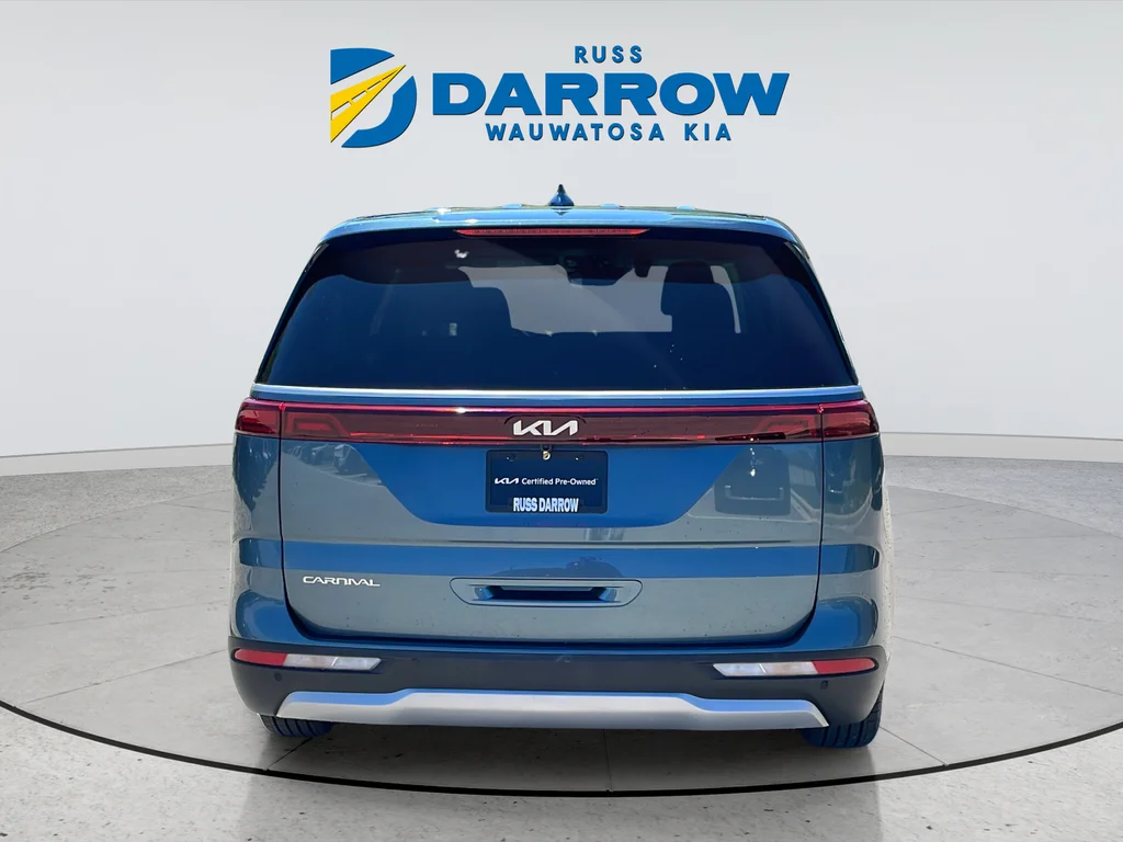 Certified Used 2024 Blue Kia EX image 4