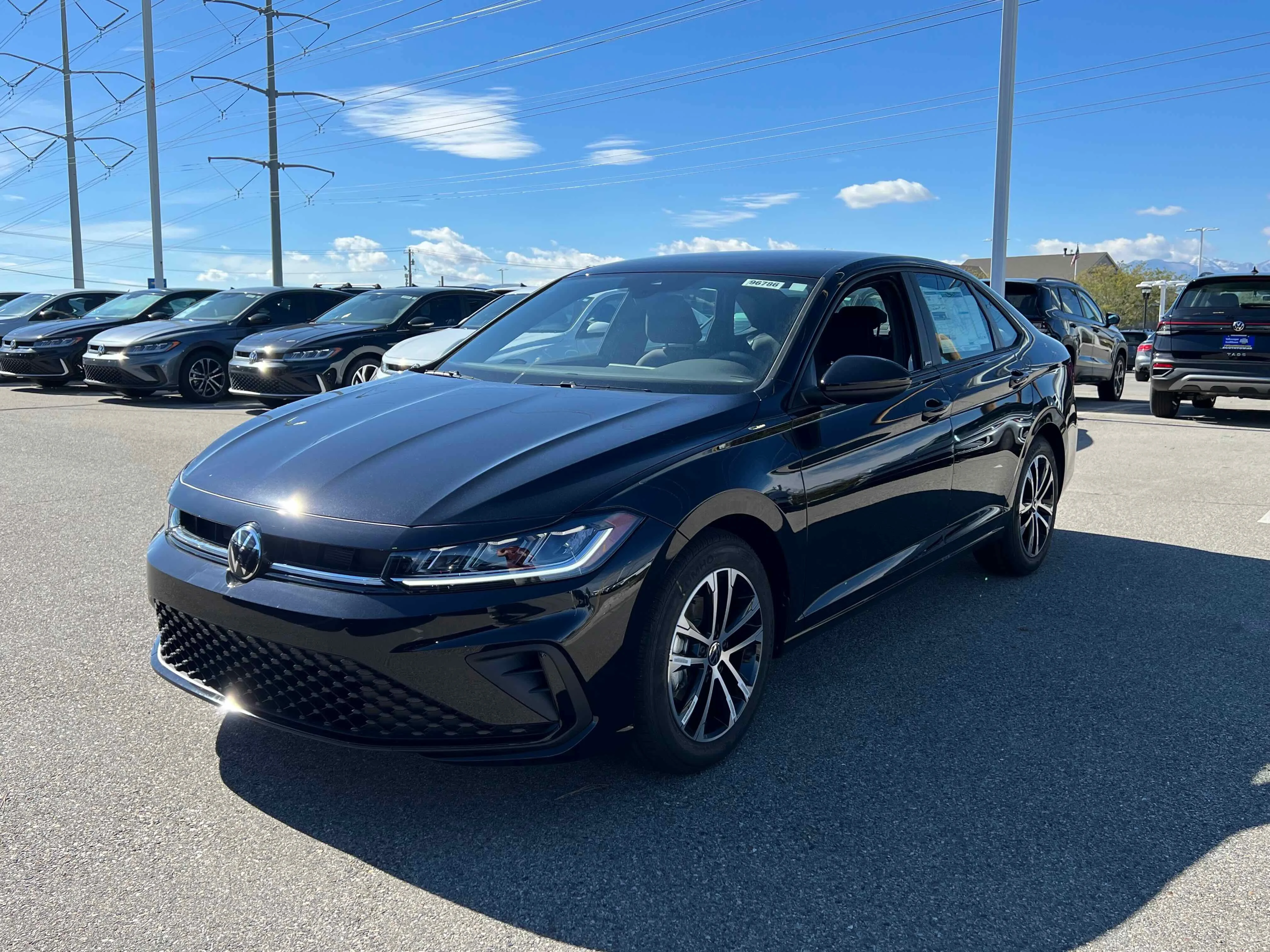 New 2026 Black Volkswagen Sport image 8