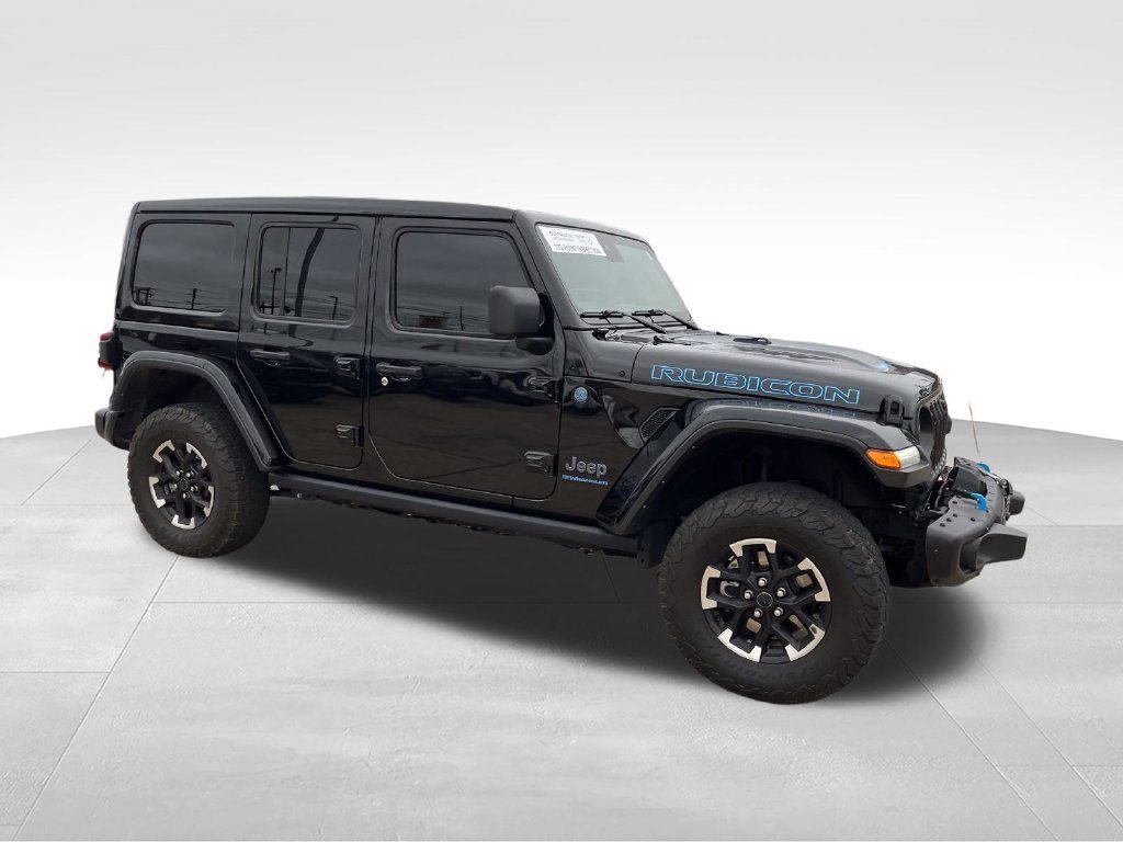Used 2024 Black Jeep Rubicon 4xe image 7