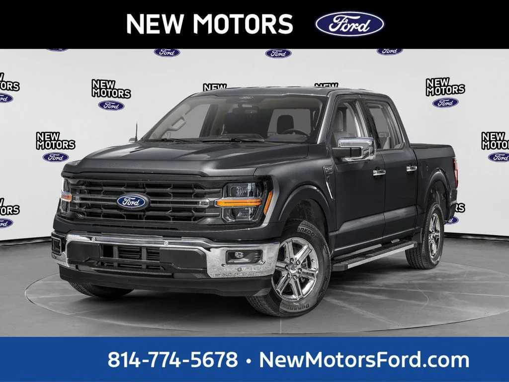 Certified Used 2024 Black Metallic Ford XLT image 1