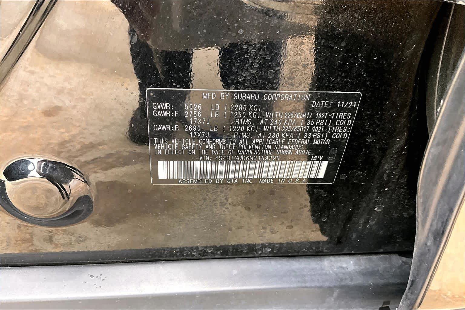 Used 2022 Crystal Black Silica Subaru Wilderness image 37