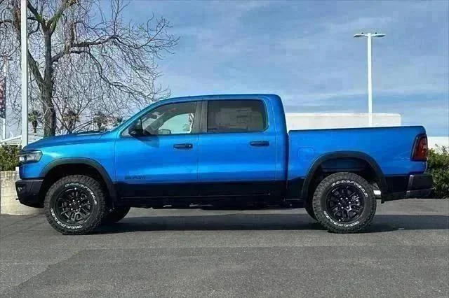 New 2026 Hydro Blue Pearl-Coat Exterior Paint RAM REBEL image 7