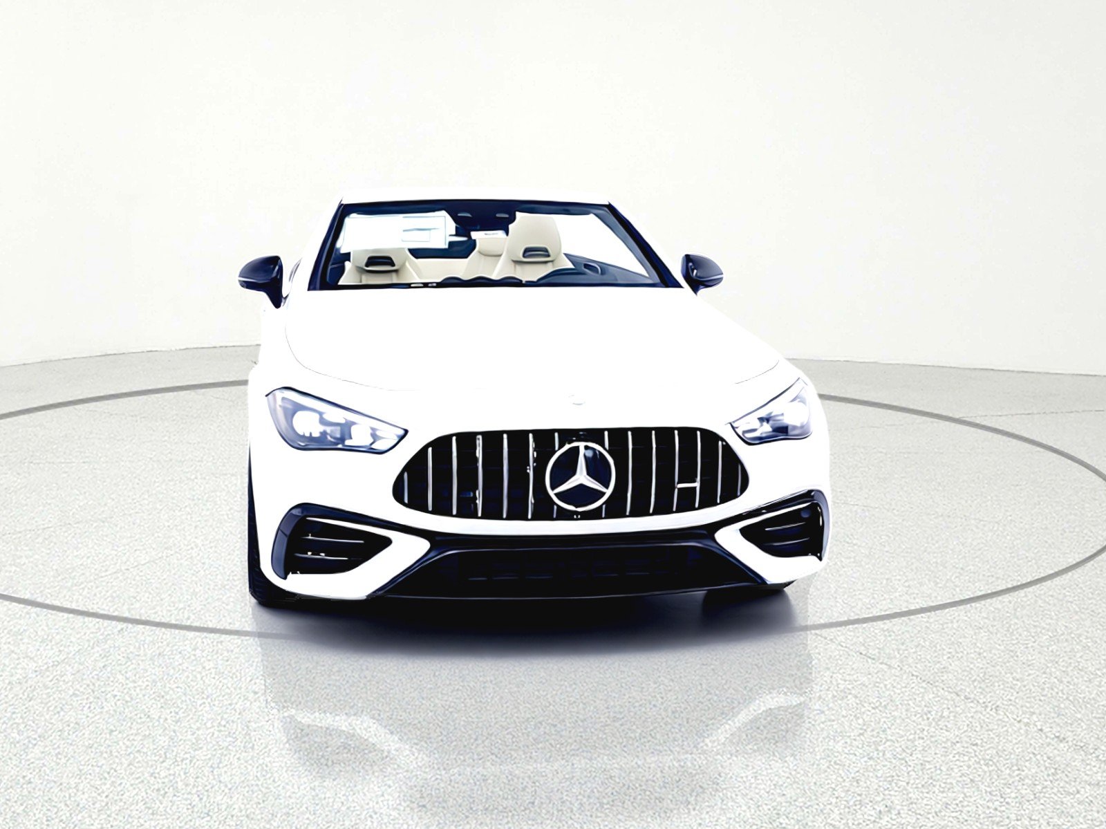 Certified Used 2026 MANUFAKTUR Moonlight White Metallic Mercedes-Benz AMG® CLE 53 4MATIC+ Cabriolet image 4