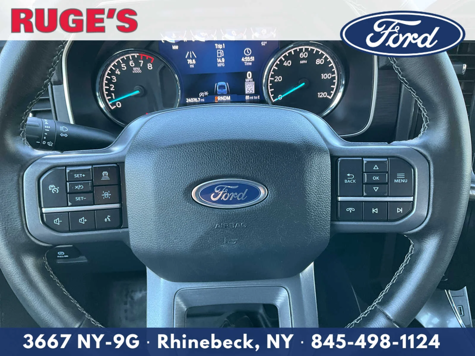 Certified Used 2023 Atlas Blue Ford XLT image 21