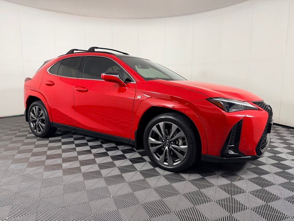 Certified Used 2024 Red Lexus 250h F SPORT Design image 3