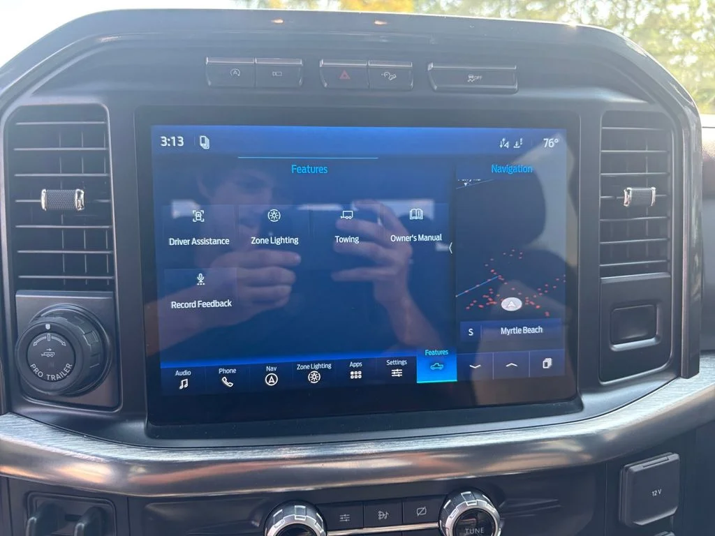 Used 2021 Blue Ford Lariat image 21