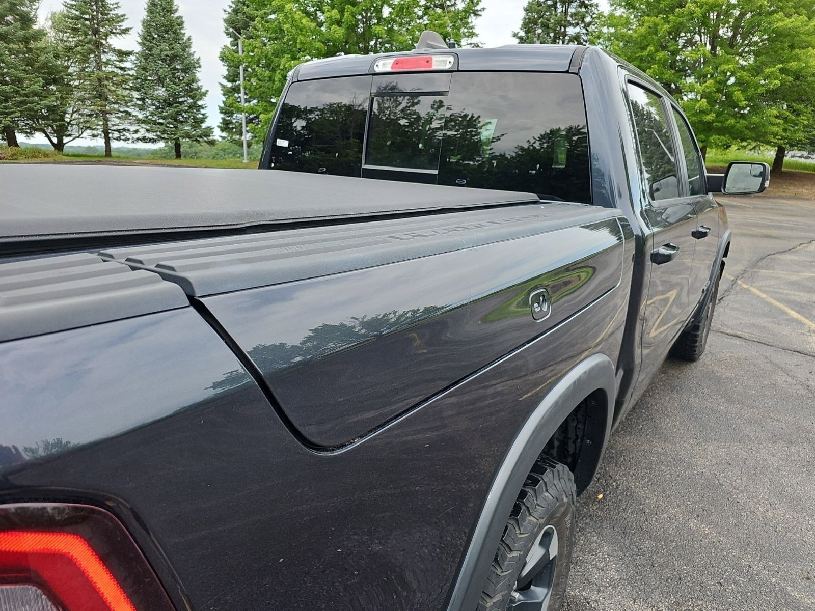 Used 2020 Maximum Steel Metallic Clearcoat Ram Rebel image 16