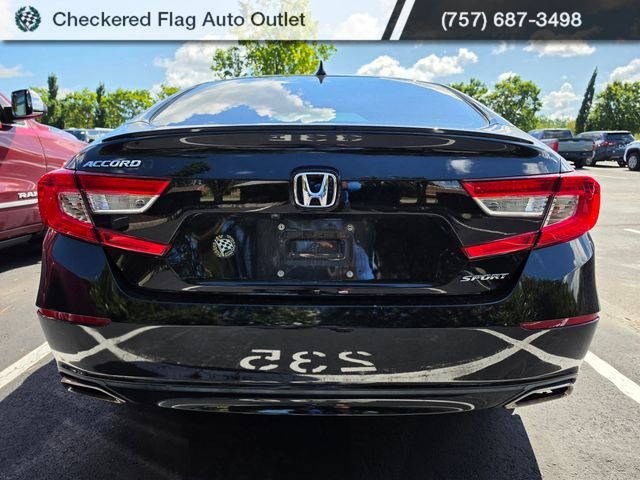 Used 2020 Crystal Black Pearl Honda Sport image 5