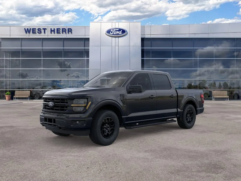 New 2026 Agate Black Metallic Ford XLT image 2