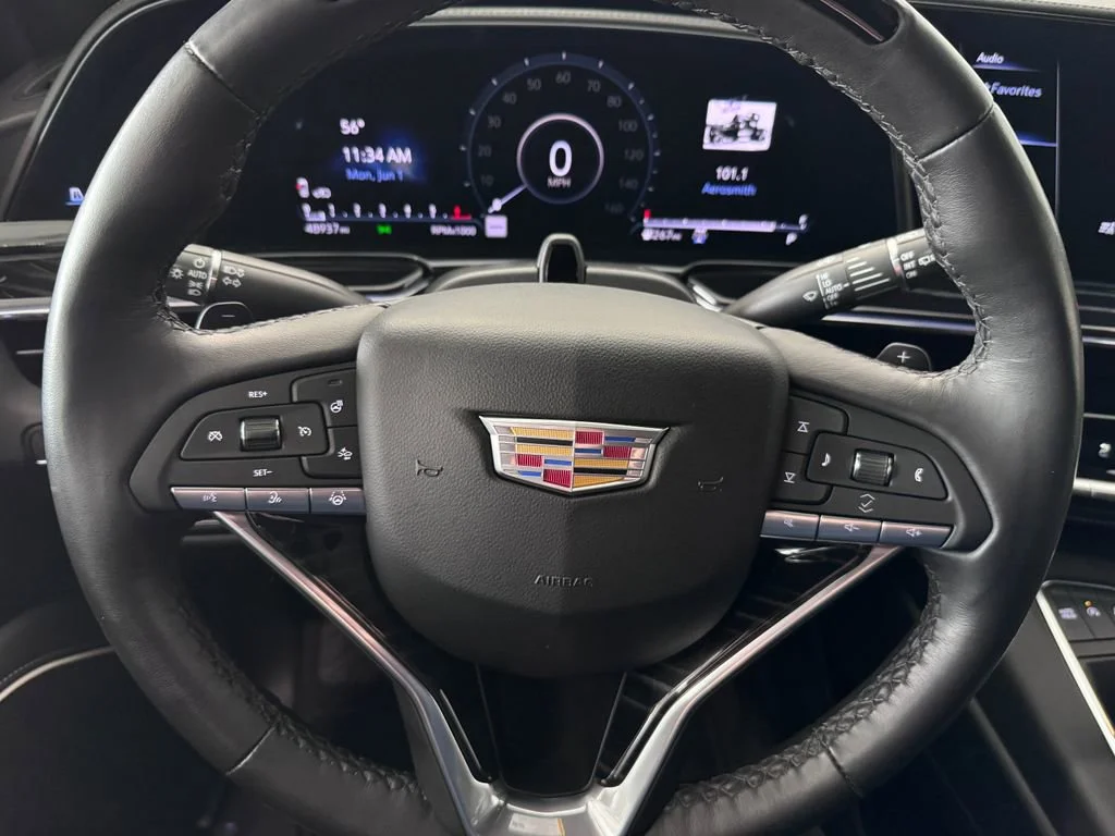 Used 2024 Crystal White Tricoat Cadillac Sport image 17