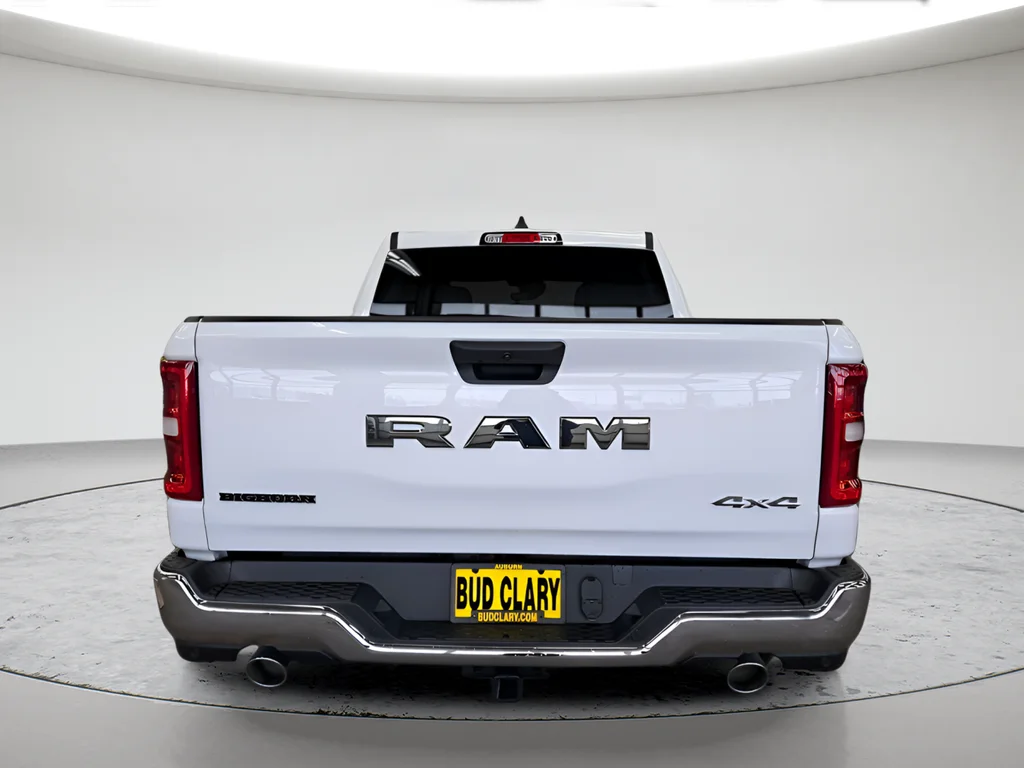 New 2026 Bright White Clear-Coat Exterior Paint RAM Big Horn/Lone Star image 4